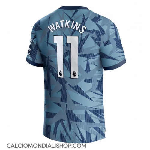 Maglie da calcio Aston Villa Ollie Watkins #11 Terza Maglia 2023-24 Manica Corta